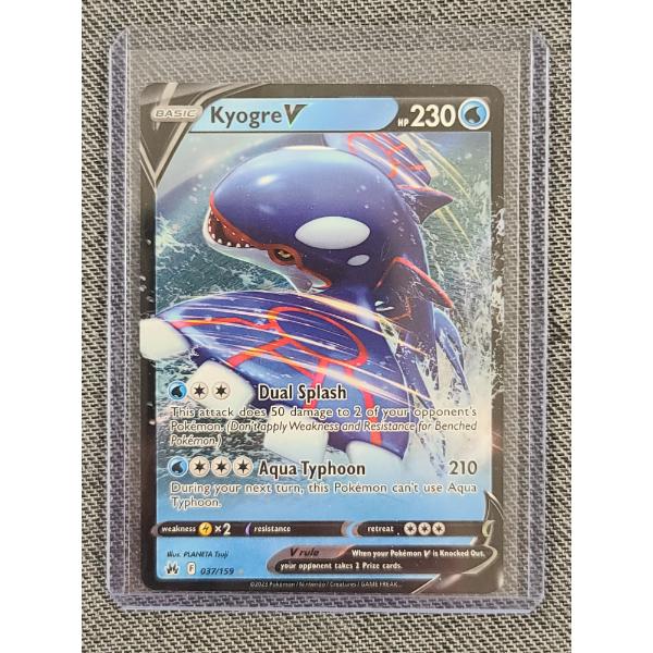 KyogreV 037/159 Pokemon 2023 Trading Card Near Mint