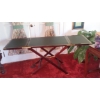 Image 2 : Japanese Themed Folding Extending Table - See Pics 28" Tall - 30 x 18 to 60 x 18  Mint