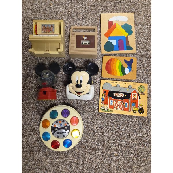 *Pick Up At Mantua Home-No Shipping Available* Great Condition Vintage Toy Collection Including Mick
