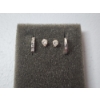 Image 1 : Assortment of Sterling Silver Jewelry: 1 Pair of Stud Earrings & 2 Single Hoop Earrings TW: 2.5g