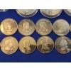 Image 8 : x23 Assorted U.S. Presidential Commemorative Coins - See Photos! 