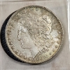 Image 4 : ADVERTISING & COIN HISTORY~ UNC 1883-O Morgan Silver Dollar W/ RARE Tidy House Prod. Holder 