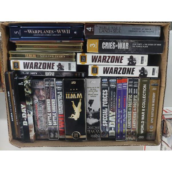 Specialty Group Of DVD's - WWII - War - Battles - History   Lot 1 of 2