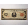 Image 1 : HARD TO FIND ~ US $10 Federal Reserve 1914 Red Seal Large Note ~ GREAT PIECE FOR COLLECTORS!