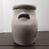 Image 7 : Rowe Pottery Works 1987 Handmade Crock Ft. Brid Painting on Side ~ Stands About 9 Inches Tall