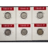 Image 3 : Ten Assorted Silver Mercury Dimes in Great Condition in Sleeves - $1.00 Face Value
