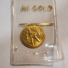 Image 2 : 8K Gold Miniature Replica Coin Token