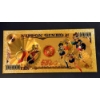 Image 3 : Pure 24k .999 Gold Foil NIPPON GINKO "SAILOR MOON" Note - Mint Condition - NEW SERIES - Note 3/5