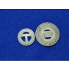 Image 2 : 2 Vintage Ohio Transportation Tokens: Toledo and Canton