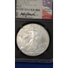 Image 3 : 2021-S NGC Eagle Landing T-2 Emergency Production-FDI MS 70 Silver American Eagle -With Signature