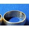 Image 3 : (2) 14K Gold Rings - Size 6 & 9.5 TW: 12 Grams