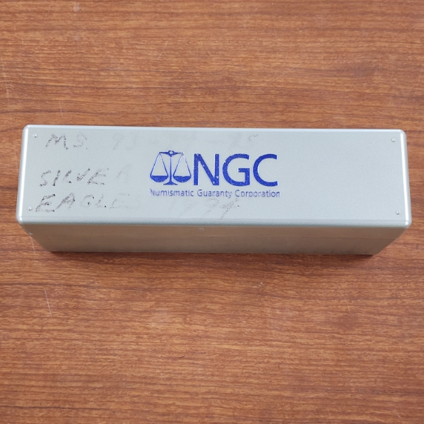 NGC Branded Graded Coin Slab Storage Case ~ Holds 20 Slabbed Coins!