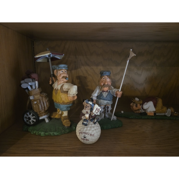 Mostly David Fryman Golf Addict Collection. Great Addition To Any Room