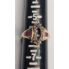 Image 7 : Women's 10K Yellow Gold Victorian-Style Ring With Empty Marquise Setting - Size 6 - Weight: 2.6g