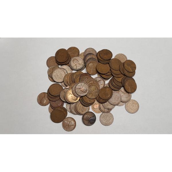 (103) 1919 Lincoln Wheat Cents - $1.03 Face Value