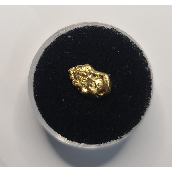 Higher Karat Gold Nugget Weighing 1.7 Grams 