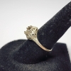 Image 2 : 14K Gold Art Deco Style Ring - Size 6.5 - Total Weight: 1.7g