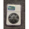 Image 2 : 1992 United States Silver Eagle .999 Fine Silver Troy Ounce Coin - NGC MS 69