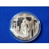 Image 1 : Franklin Mint 1979 "Under the Mistletoe" Bronze Coin/Medal in Capsule