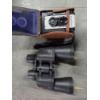 Image 3 : Vintage Items Including 45 Records & Storage Container, Camera, Binoculars, Postcards & More- No shi