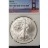 Image 2 : NGC 2014-S MS 70 1 Ounce .999 Fine Silver American Eagle 