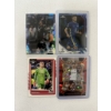 Image 1 : Four Soccer Trading Cards including Weston McKennie, Christian Pulisic, Matt Freese, and Antonee