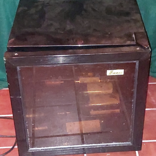 Ewave Below ' Behind Bar Refridgerator - Shown In Working Condition With Wine Bottles Not Included