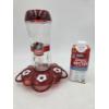 Image 1 : New! More Birds Glass & Plastic Hummingbird Feeder And 11 oz Nectar Concentrate