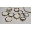 Image 4 : Lot Of Assorted Costume Jewelry Pieces & Brass Paperweight  