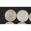Image 5 : Assorted Years/Mint Marks 90% Silver Washington Quarters - Face Value: $2.00