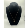 Image 1 : 10k Yellow Gold Necklace with Cross Pendant 2.2g