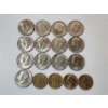 Image 1 : x13 1971 and Later Kennedy Half Dollars & x4 Presidential Dollars FV: $11.00