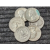 Image 1 : $1.50 Face Value In Assorted 90% Silver United States Quarters!