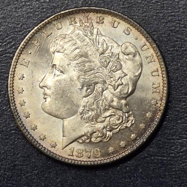 1879 S  BU Morgan Silver Dollar - See Pictures