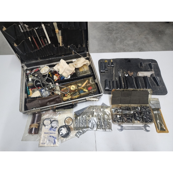 Lot of Assorted Tools in Storage Case
