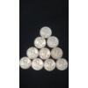 Image 1 : Assorted Years/Mint Marks 90% Silver Walking Liberty Half Dollars - Face Value: $5.00