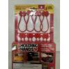 Image 1 : Brand New 8 Pack Of Ruby Holding Hands - Reusable Magnetic Silicone Ties - New In Box