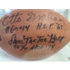 Image 4 : Cleveland Browns Hall of Famers Autographed Football Ft.  Otto Graham, Lou Groza & Marion Motley 