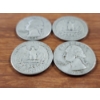 Image 2 : $1.00 Face Value in 90% Silver United States Washington Head Quarters