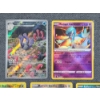 Image 2 : Lot of Five Assorted Pokemon Trading Cards - Four Radiant & Illustration Rare Wugtrio 224/091