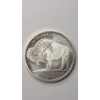 Image 2 : 2015 1 Troy Oz .999 Fine Silver Indian Buffalo Round ~ Mint Condition!