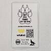 Image 3 : 1-Grain .999 Fine Silver Bullion Bar embedded inside an Collector's Card branded by Full Moon Metals