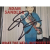 Image 2 : Autographed Adam Sandler "What The H*** Happened To Me?" CD Album Cover - DISC INSIDE DOES NOT MATCH