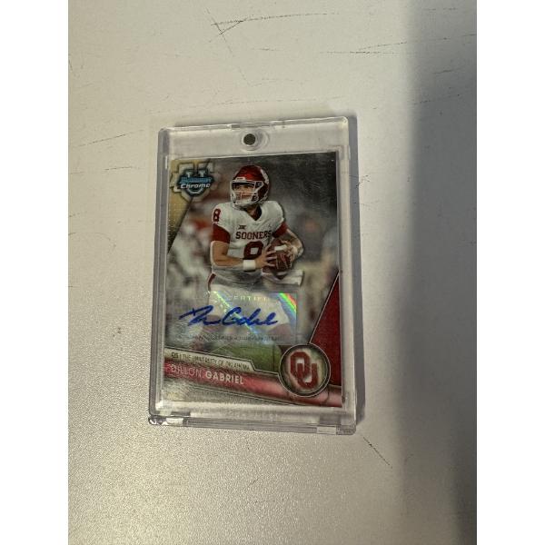 Dillon Gabriel Football Card - Laminated Football Card - University of Oklahoma -Topps Football Card