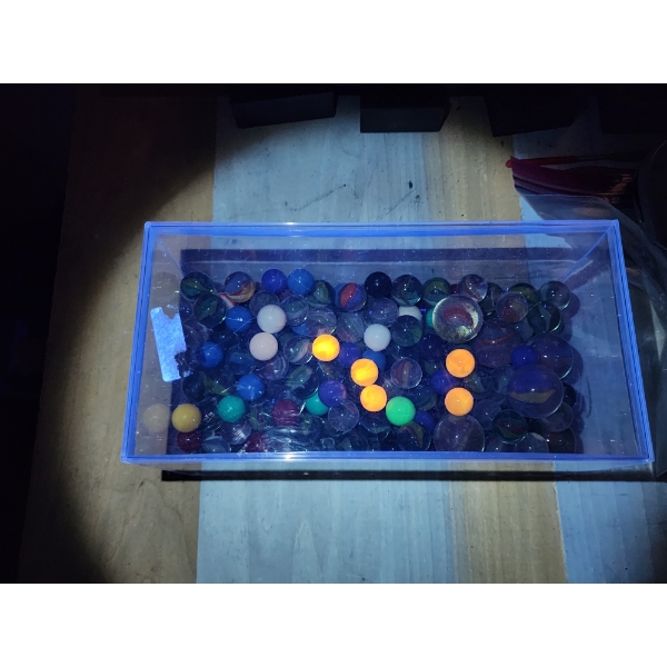 Large Assortment of Marbles Including Uranium! - See Photos!