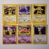 Image 1 : Six Assorted Vintage Pokemon Trading Cards Ft. Four Neo Genesis 1ST EDITION & Two Rares ~ NM