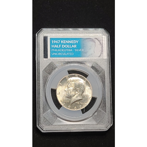 Collector's Alliance 1967 Philadelphia 40% Silver Uncirculated Kennedy Half Dollar