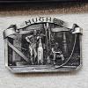 Image 6 : Highly Collectible Group of Vintage Industrial and Mining Promotional Belt Buckles