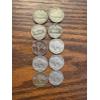 Image 2 : 10 Nickels - FV $0.50 - Includes Buffalo Nickels (6) - Various Years