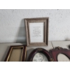 Image 4 : Lot of Assorted Sizes and Shapes Picture Frames and Wall Clock